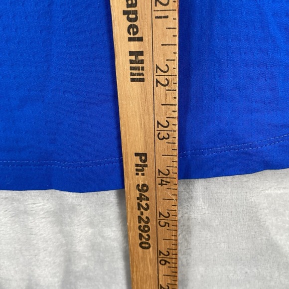 IBKUL Shirt women's Small Active 1/4 Zip Pullover Performance Blue Outdoor UPF - Picture 10 of 11